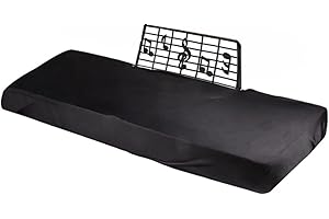 Piano Keyboard Cover - 61 Key Full Protection Oxford Fabric, Stretchable Dust Cover for Musical Instruments | Full Coverage f