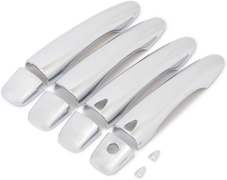 XLTWKK ABS Chrome Side Door Handle Cover Car Exterior Accessories,For Nissan Kicks 2017 2018 2019