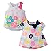 Gerber Graduates Baby Girls' Toddler 2pk Combo Top, Flower/Dots, 5T