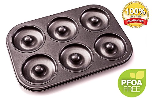 Donut Pan Premium Cup Non-Stick Donut & Bagel Maker PFOA