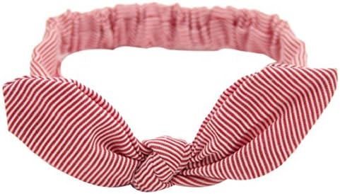 FEITONG(TM) 2015 Lovely Cute Baby Little Girl Fashion Bunny Ear Headwear Bow Elastic Knot Headbands