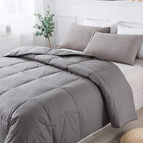 Ubauba Lightweight Feather Comforter Queen Size Made of Feather Down