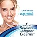 SmartGuard Retainer Aligner Cleaner 70 DAY PACK: Invisalign Cleanser for Brite OAP Clear Correct Removable Orthodontic Braces & Dental tooth for plastic Oral Appliances & Teeth Whitener Trays
