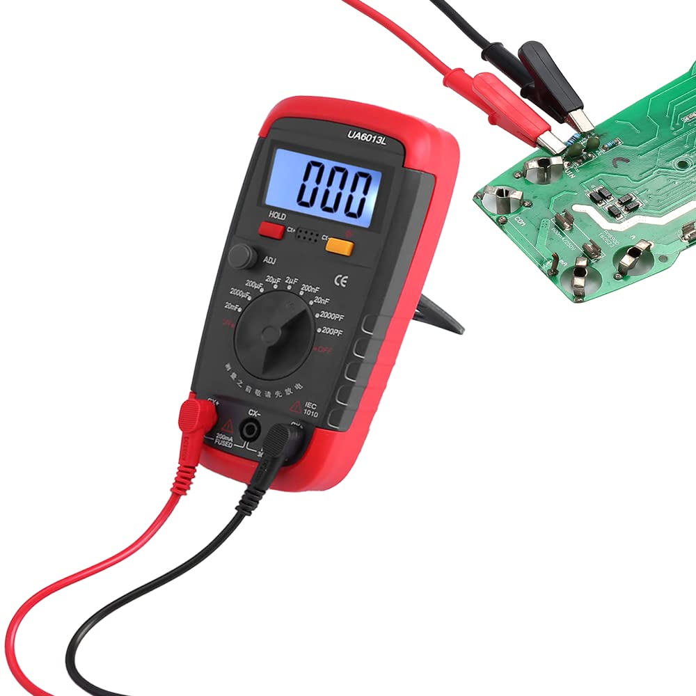 Digital Capacitance Meter - Professional Capacitor Tester 0.1pF To 20000uF With Backlight