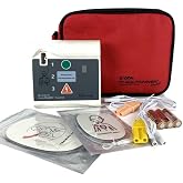 WNL Products AED Trainer, Practi-Trainer Essentials, Single-Pack | Base Model with Reusable Pads, for CPR and AED Training Use Only, realistic training simulator, durable