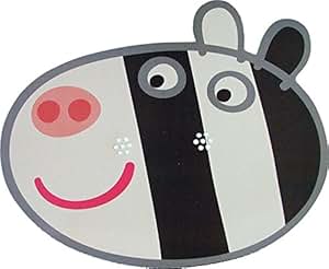 Amazon.com: Peppa Pig - Zoe Zebra - Card Face Mask: Toys ...