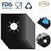 Stove Burner Covers, MSDADA Gas Range Protectors, 0.2 mm Double Thickness, Reusable, Non-Stick,2+8Pack Easy to Clean 10.6