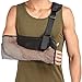 Cool Mesh Arm Sling Medical Shoulder Immobilizer Thumb Support Rotator Cuff Wrist Brace Strap Lightweight Breathable Comfort for Broken&Fractured Bones