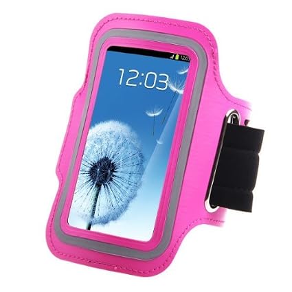 Bcscasek Bcsline Outdoor Exercise Jogging Armband Case Premium Running Sports Gym Workout Casecover For Htc One M8 Color Hot Pink Cleaning Cloth
