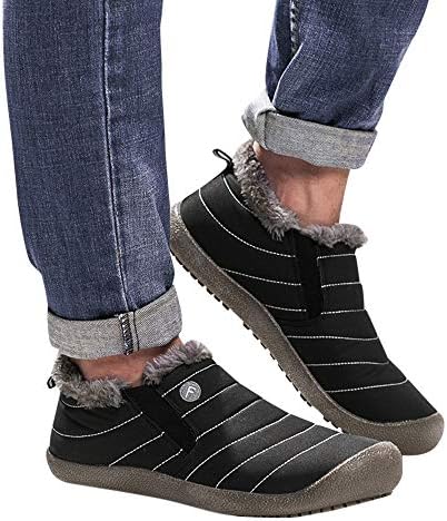 Women Shoes Plus Velvet Boots Flat Ankle Boots Waterproof Cotton Shoes Anti Slip Snowshoes Plush Ski Boots