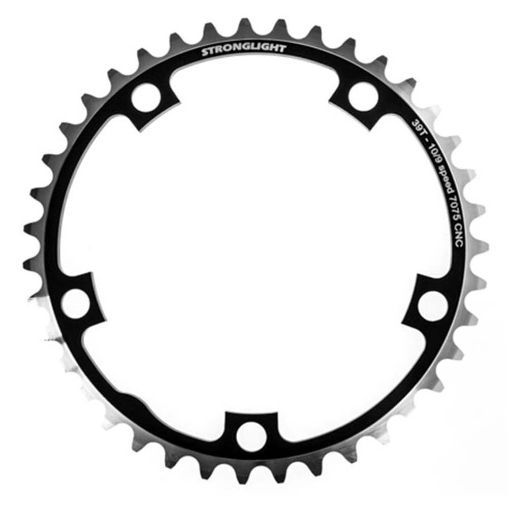 Stronglight Unisex - Adult Zircal 7075 T6 Chainring, Silver, 39 Teeth