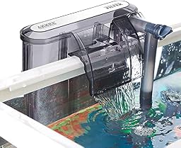 AKKEE Filtre Aquarium, Filtre Cascade Aquarium, Réglable Filtre Externe Aquarium, Filtre pour Aquarium, 2pcs É