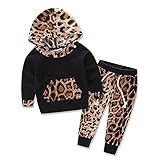 Askwind Baby Girls Floral Hoodie+ Floral Pant Set Leggings 2 Piece Outfits