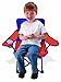 JAKKS Pacific Spider-Man Camp Chair for Kids, Portable Camping Fold N Go Chair with Carry Bag