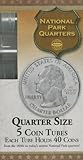 Image de Quarter Size Coin Tube: 5 Count
