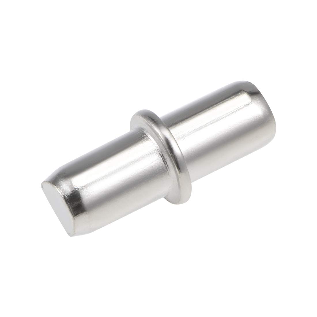 Photo 1 of uxcell Shelf Bracket Peg 6x19mm Nickel Plated Holder Support Pins for Cabinet 20 Pcs