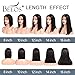 BEEOS 9A 13x6 Short Bob Lace Front Human Hair Wigs, 150% Density Pre Plucked and Bleached Knots Natural Hairline Brazilian Virgin Bob Wig Middle Part (12 inch)