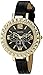 Geneva Women's FMDJT104C Analog Display Japanese Quartz Black Watch