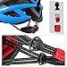 Basecamp Specialized Bike Helmet with Detachable Magnetic Visor Sunglasses Goggles Shield for Road & Mountain Biking Cycling Helmet Bicycle Helmets Safety Sport Head Protect Bike Helmets (Black blue)