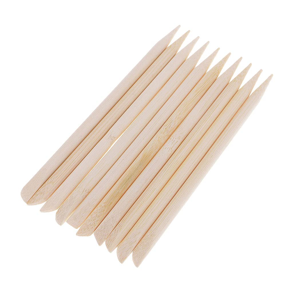 zalati Stylus 10pcs Artist Pen Bamboo Brush Scratchers Tool for Kids Art Surfaces Painting