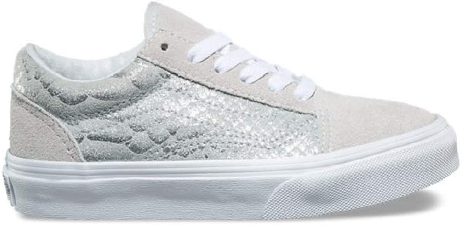 vans old skool snake white