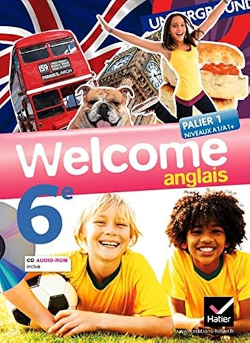 Download Welcome Anglais 6e éd. 2011 - Manuel de l'élève + Cd audio-rom PDF