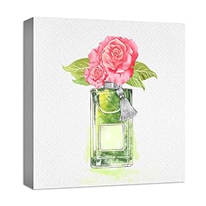 Canvas Wall Art for Living Room,Bedroom Home Artwork Paintings Perfume Ready to Hang - 12x12 inches