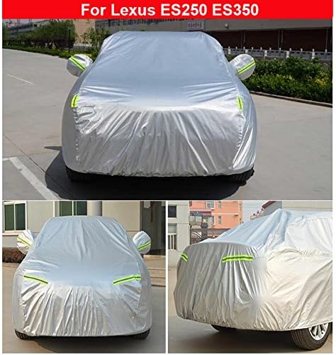 Car Cover Full Car Cover All Weather Waterproof Heat Sun UV Snow Dust Rain Resistant Protection For ES250 ES350 2012 2013 2014 2015 2016 2017 2018 2019 2020