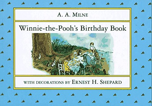 Winnie-the-Pooh's Birthday Book by A. A. Milne (1993-11-01)