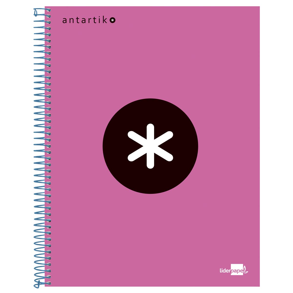 liderpapel 74586 Series Antartik Spiral Notebook A4 Pink Paper