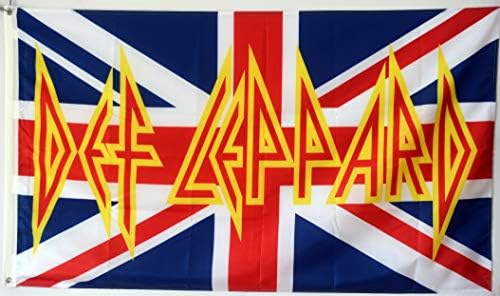 Mountfly Def Leppard Uk Union Jack British England Great Britain