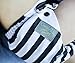 GroVia Reusable All in One Snap Baby Cloth Diaper (AIO) (Onyx Stripe)