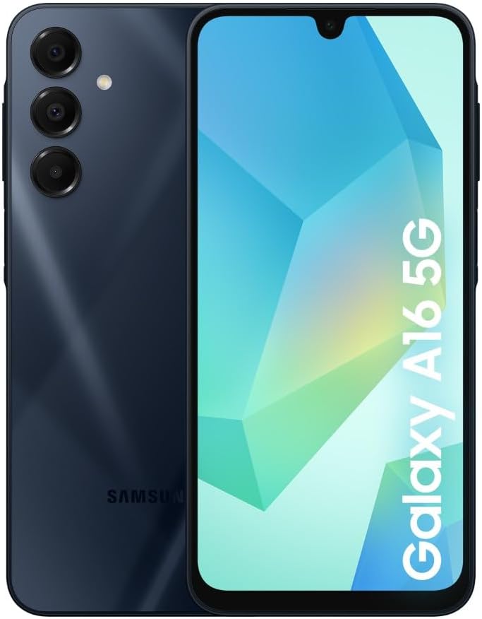 Samsung Galaxy A16 5G 128GB Blue Black 6.7 Display 50MP Camera UK Warranty