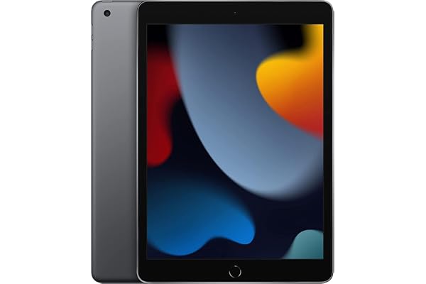 Apple iPad (9th Generation, 10.2-inch, 2021), 64GB, Wi-Fi, Space Gray (Renewed Premium)