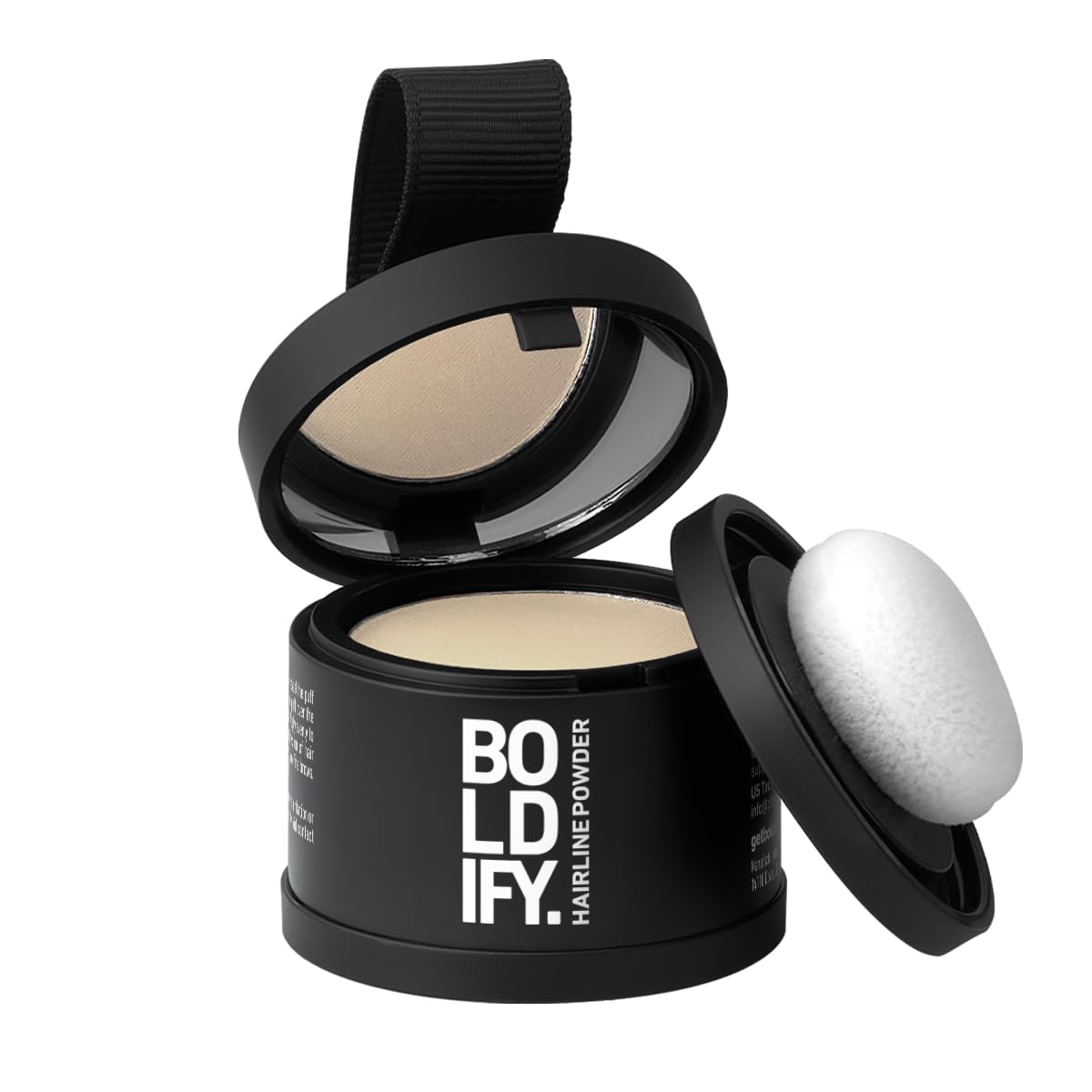 BOLDIFY Hairline Powder - Root Touch Up Hair Color for Gray Coverage - Bald Spot Concealing Hair Powder for Women and Men - 24-Hour Stain-Proof - Light Blonde