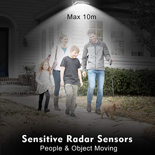 T-SUNUS 100W LED Flood Light, 10000LM Work Light Daylight White 6000K Super Bright Exterior Security Lights Outdoor Floodlights with Plug for Yard, Garden, Garage, Rooftop