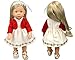 XADP Baby Clothes Dresses Outfits for American Girl and 16- 18 Inch Dolls, Set of 5