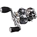 Low Profile Baitcasting Fishing Reels, 12 Stainless Steel Bearings, 18LB Super Drag, Magnetic Tuned Dual Brakes Baitcast Reel for Bass, Crappies, Perch, Trout, Walleyes and More