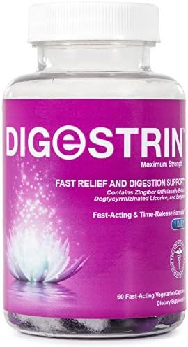 Excelerol Digestrin Digestive Supplement Capsules, 60 Count by Excelerol