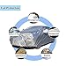Big Ant Breathable Car Cover-Waterproof Full Size Sedan Snow Cover Custom Fit Sedan Up to 190 Inches-Sliver