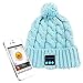 GBSELL Soft Women Hat Wireless Bluetooth Smart Cap Headset Headphone Speaker Mic