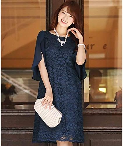 Amazon プールヴー Pourvous 結婚式 ワンピース パーティードレス ネイビー 2800 Xl ワンピース チュニック 通販