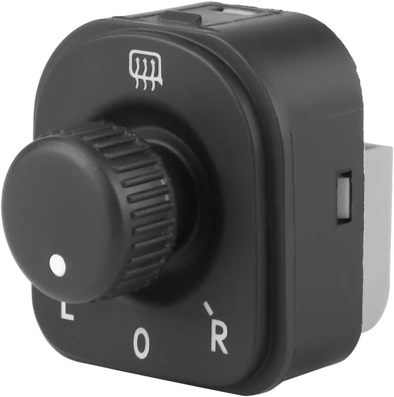 Car Side Mirror Control Switch Knob Window Heat Control for V W Gol f 5