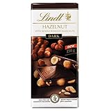 Lindt Dark Hazelnut Chocolate 150g x 4 Bars