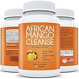 African Mango Cleanse for Quick Weight Loss: Purest African Mango Extract with No Filler - Natural Irvingia Gabonensis - Pure Diet Detox - 100% Money Back Guarantee â€“ 60 Supplement Pills