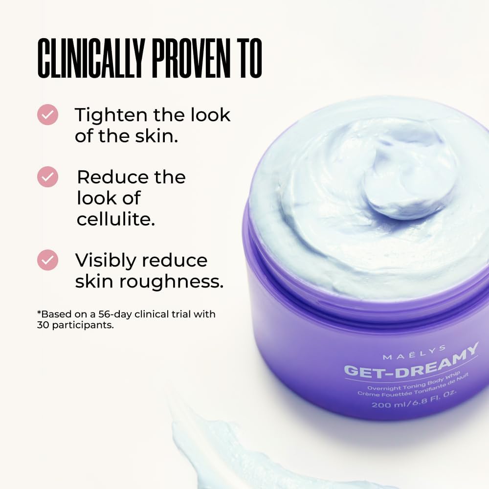 MAËLYS GET-DREAMY Overnight Toning Whip - Body Firming Whip That Works While You Sleep - Helps Target The Appearance Of Loose Skin On The Body