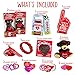 Valentine's Day Care Package (45ct) - Snacks, Chocolates, Candy Gift Box - Assortment Variety Bundle Present for Boy, Girl, Friend, Student, College, Child, Husband, Wife, Boyfriend, Girlfriend, Love
