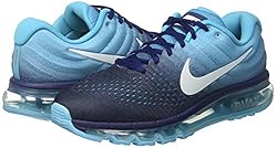 NIKE Men's Air Max 2017, Binary Blue/Glacier