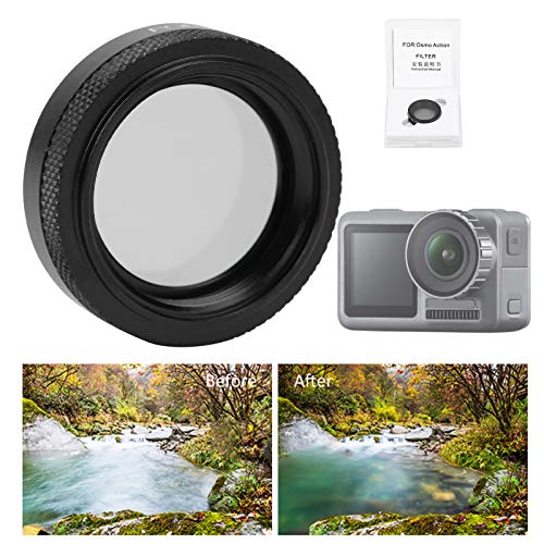 Socobeta CPL Objektivfilter Schutzglas Wasserdichtes Zubehör Polarisationsfilter für Action Motion Kamera Kameraobjektiv – Bild 4