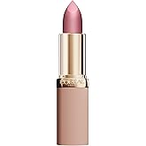 L'Oreal Paris Colour Riche Blurred Matte Lipstick for Moisturized Lips, Lip Makeup with Argan Oil and Vitamin E, Rose Passion